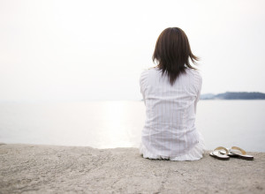 Young Woman Enjoying the View --- Image by © Royalty-Free/Corbis